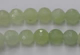 CXJ103 15.5 inches 10mm faceted round New jade beads wholesale