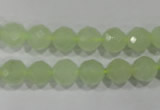 CXJ152 15.5 inches 8mm faceted round New jade beads wholesale