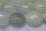 CXJ226 15.5 inches 18mm flat round New jade beads wholesale