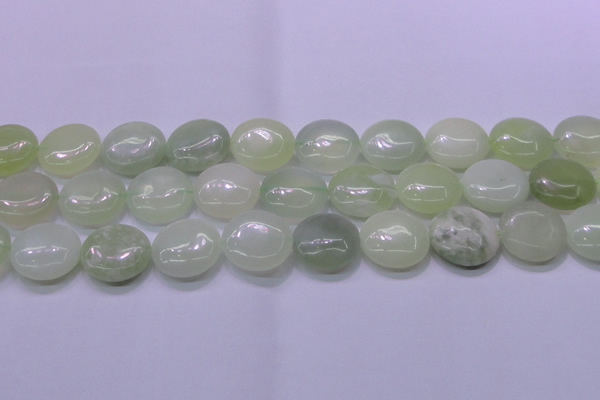 CXJ228 15.5 inches 25mm flat round New jade beads wholesale