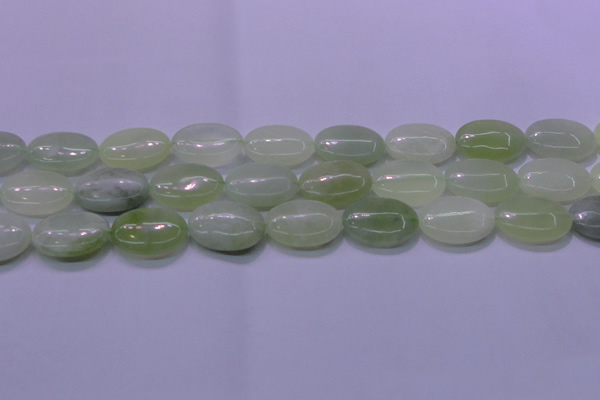 CXJ233 15.5 inches 18*25mm oval New jade beads wholesale