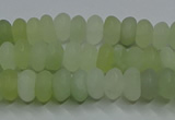 CXJ310 15.5 inches 4*6mm rondelle matte New jade beads wholesale