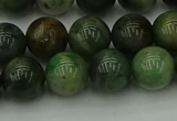 CXJ403 15.5 inches 10mm round Xinjiang jade beads wholesale