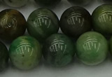 CXJ405 15.5 inches 14mm round Xinjiang jade beads wholesale