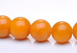 CYJ10 16 inches 6mm round yellow jade gemstone beads Wholesale