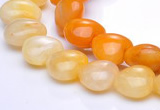 CYJ37 16 inch 12*12mm heart yellow jade gemstone beads Wholesale