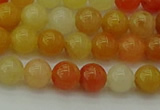 CYJ621 15.5 inches 6mm round yellow jade beads wholesale