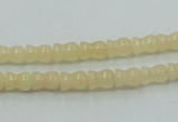 CYJ63 15.5 inches 6*7mm vase-shaped yellow jade gemstone beads wholesale