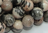 CZJ07 16 inches 14mm round zebra jasper gemstone beads Wholesale