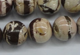 CZJ254 15.5 inches 16mm round zebra jasper beads wholesale