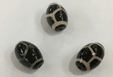 DZI350 10*14mm drum tibetan agate dzi beads wholesale