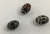 DZI415 10*14mm drum tibetan agate dzi beads wholesale