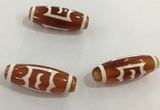 DZI448 10*30mm drum tibetan agate dzi beads wholesale