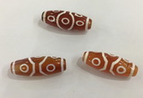 DZI516 10*28mm drum tibetan agate dzi beads wholesale