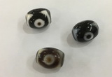 DZI537 12*16mm drum tibetan agate dzi beads wholesale