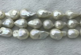 FWP365 15 inches 20mm - 22mm baroque freshwater nucleated pearl beads