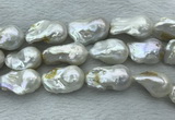 FWP368 15 inches 18mm - 22mm baroque freshwater nucleated pearl beads