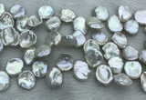 FWP376 Top-drilled 15mm - 18mm keshi freshwater pearl beads