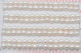 FWP455 half-drilled 5.5-6mm bread freshwater pearl beads