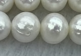 FWP86 15 inches 8mm - 9mm potato white freshwater pearl strands