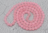 GMN03 Hand-knotted 8mm candy jade 108 beads mala necklaces