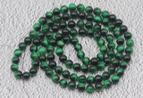 GMN102 Hand-knotted 6mm green tiger eye 108 beads mala necklaces