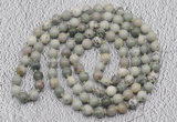 GMN453 Hand-knotted 8mm, 10mm artistic jasper 108 beads mala necklaces