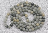 GMN465 Hand-knotted 8mm, 10mm seaweed quartz 108 beads mala necklaces