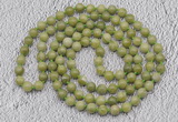 GMN469 Hand-knotted 8mm, 10mm China jade 108 beads mala necklaces