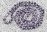 GMN484 Hand-knotted 8mm, 10mm dogtooth amethyst 108 beads mala necklaces