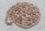 GMN514 Hand-knotted 8mm, 10mm moonstone 108 beads mala necklaces