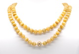 GMN8049 18 - 36 inches 8mm, 10mm grade AA golden tiger eye 54, 108 beads mala necklaces