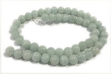 JADE145 15 inches 6mm round honey jade gemstone beads