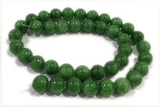 JADE234 15 inches 4mm round honey jade gemstone beads