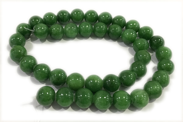 JADE235 15 inches 6mm round honey jade gemstone beads