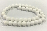 JADE281 15 inches 8mm round honey jade gemstone beads