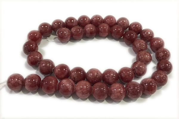 JADE284 15 inches 4mm round honey jade gemstone beads