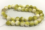 JADE419 15 inches 4mm round persia jade gemstone beads