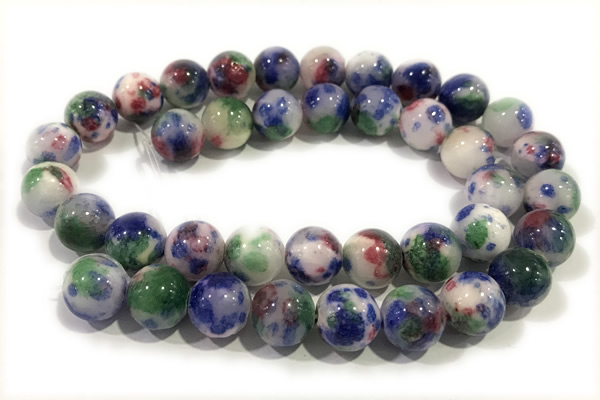 JADE426 15 inches 8mm round persia jade gemstone beads