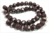 JADE509 15 inches 4mm round silvery jade gemstone beads