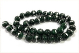 JADE519 15 inches 4mm round silvery jade gemstone beads