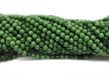 JADE680 15 inches 6mm round Russian jade gemstone beads