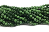 JADE681 15 inches 8mm round Russian jade gemstone beads