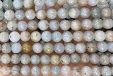 JASP36 15 inches 8mm round mica jasper beads