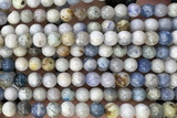 JASP40 15 inches 6mm round hackmanite jasper beads