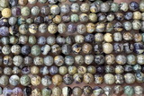 JASP50 15 inches 5mm round purple jasper beads