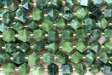 MIXE97 15 inches 10mm faceted jade gemstone beads