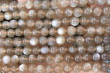 MOON16 15 inches 7mm round moonstone gemstone beads