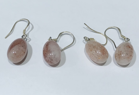 NGE413 10*14mm teardrop moonstone earrings wholesale