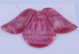 NGP112 Dyed rhodochrosite gemstone pendants set jewelry wholesale